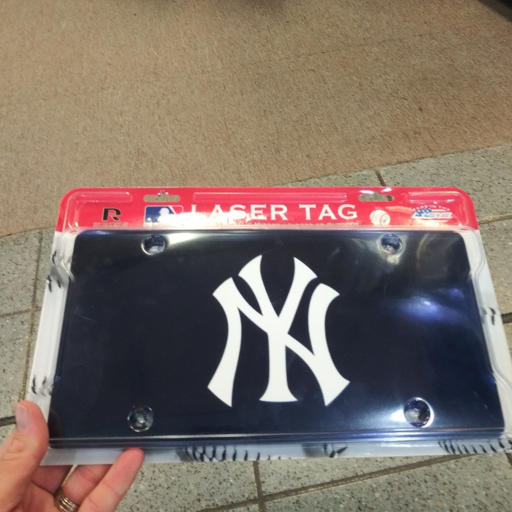 New York Yankees License Plate